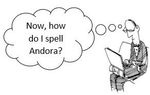 Andora with two r`s?
