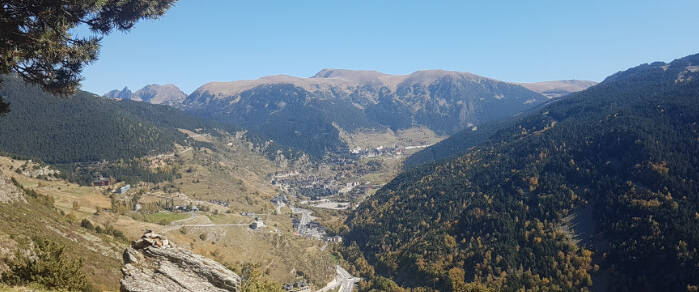 Andorra so different in geography from Monaco