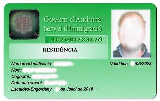 Andorra Residency Card